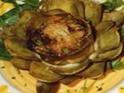 Artichokes with Goat Cheese