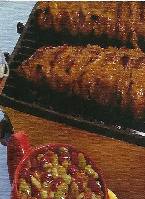 Barbecued Ribs with Apricot-Curry Glaze