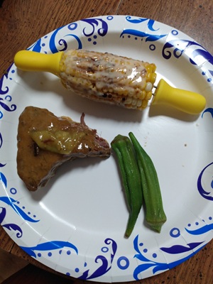 Buffalo Corn on Cob