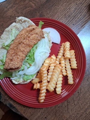 Cod Sandwich
